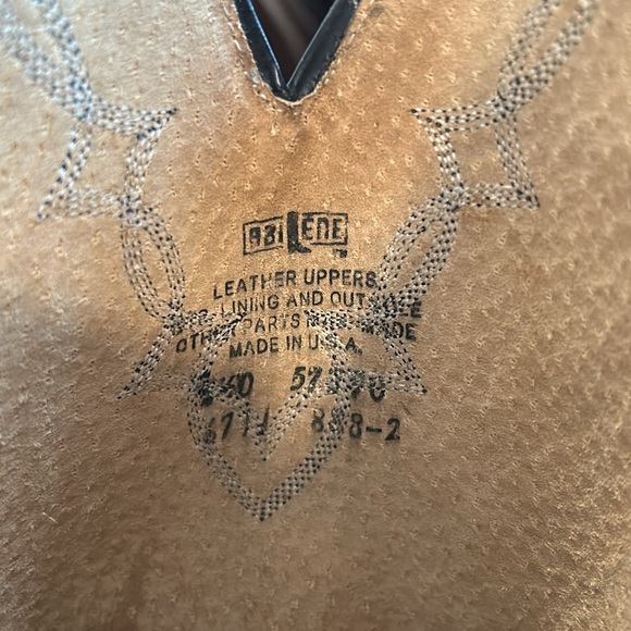 Abilene women’s cowboy boots black size 8 - Picture 6 of 6